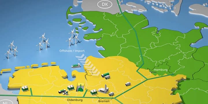 Fusie Duitse groene-waterstofprojecten met Nederlands tintje