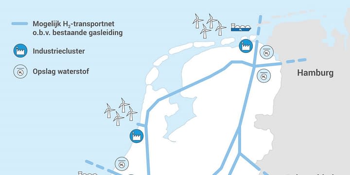 HyWay 27 gaat van start: EZK, Gasunie en TenneT onderzoeken inzet landelijk gasnet voor de ontwikkeling van waterstofinfrastructuur