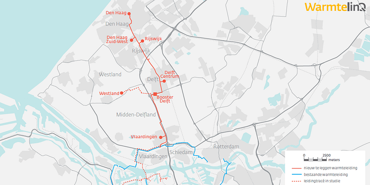 Gasunie en Havenbedrijf Rotterdam vorderen met open warmtenet in Zuid-Holland