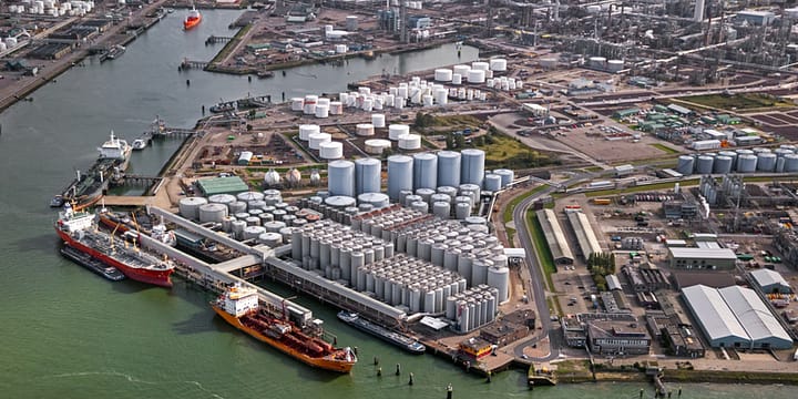 Backbone voor waterstofinfrastructuur in haven Rotterdam stap dichterbij