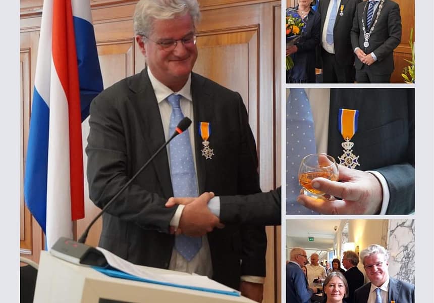 Voorzitter BIG benoemd tot Ridder in de Orde van Oranje-Nassau