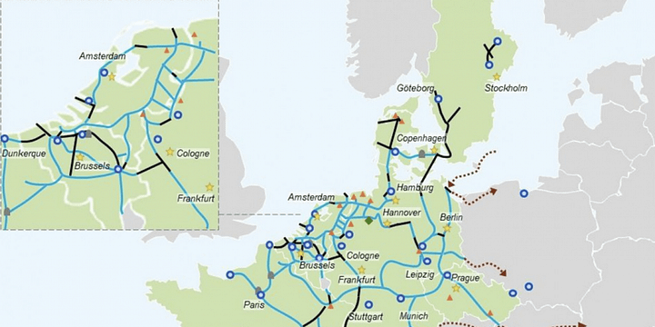 Gasinfrastructuurbedrijven presenteren plan voor Europese waterstofbackbone