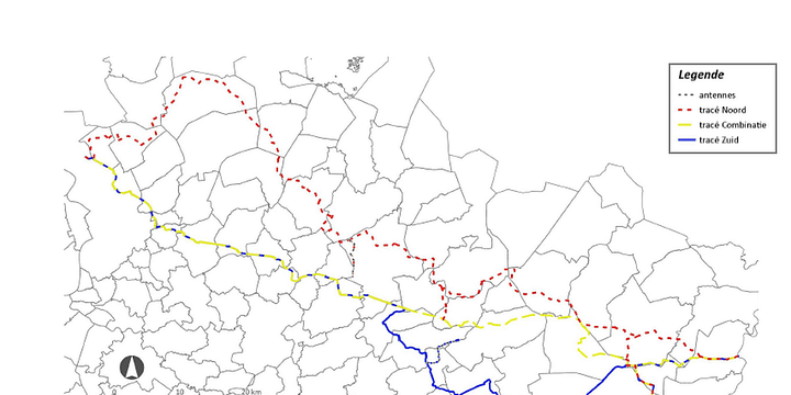 Ondergrondse pijpleiding tussen Antwerpen en Duitsland